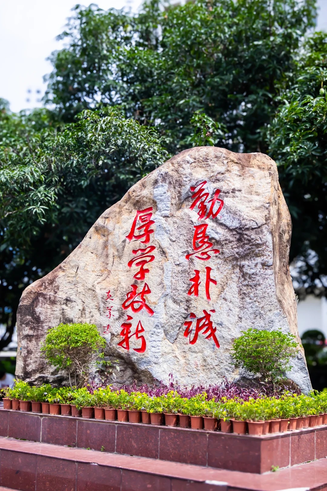 广西大学校训石