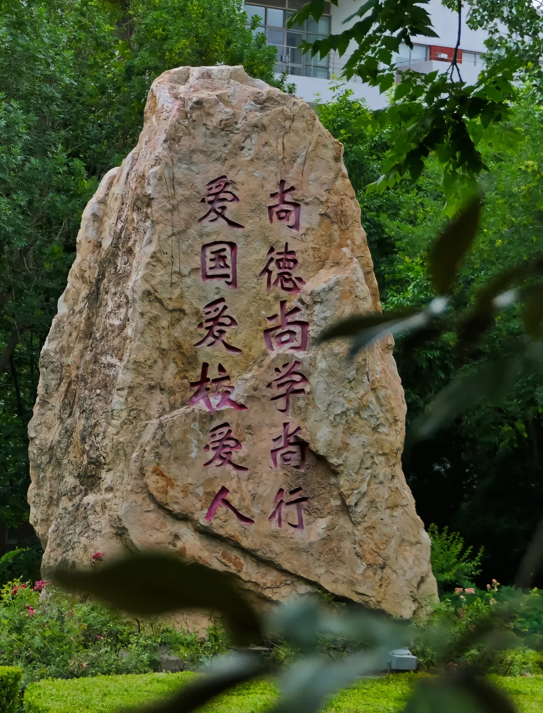 天津科技大学校训石